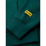 Ombre Unisex sweatshirt with pockets and hood - dark green | ePonuda.com