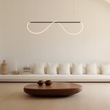  LED luster na sajli MELECA LED/36W/230V 3000/4000/6000K 160 cm crna | Eponuda.com