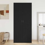 Ormarić s vratima Crni hrast 90 x 52 x 200 cm Konstruirano drvo | shoptok.hr