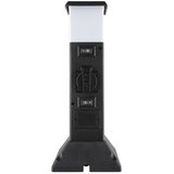 solight PG05 - Spoljašnja lampa sa 2 utičnice 1xE14/15W/230V IP44 crna | Eponuda.com