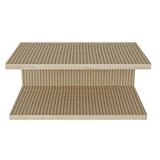 Hanah home Noćni stočić Ramira, 45x19.6x23.8 cm, Krem | Eponuda.ba