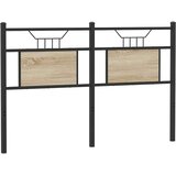  Uzglavlje boja hrasta sonome 150 cm konstruirano drvo i čelik | shoptok.hr