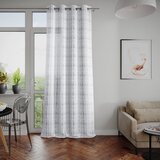  Curtain TROSSA color gray eyelets braid 140x270 ameliahome | shoptok.hr