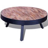 Furnova Klubska mizica okrogla predelana tikovina, (21914336) | Shoptok.si