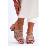 S. BARSKI S.Barski Mesh Heeled Slippers | Shoptok.si