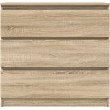 Komoda boja hrasta sonome 80x35x76 cm od konstruiranog drva | Eponuda.com