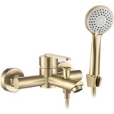 Rea Ontario Brush Gold Mešalnik za umivalnik za kopalno | Shoptok.si