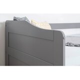 MID.YOU Raztegljiva Postelja Melinda, 90x200, Bor, Siva, Masivna | Shoptok.si