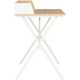  Radni stol bijela i prirodna boja 80 x 50 x 84 cm | Eponuda.ba