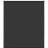 vidaXL Rolo zatemnjena črna 120x150cm tkanina širina 116,6cm poliester | Shoptok.si