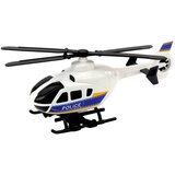  Policijski transportni kamion tegljač s helikopterjem - modra | Shoptok.si