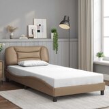  Okvir kreveta bez madraca Hvar boja cappuccina 100x200 cm umjetna koža | shoptok.hr