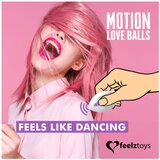 Feelztoys vibracijsko jaje - Motion Love Balls Jivy | shoptok.hr