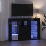  Kotni LED TV ormar 100x40x68cm Crna Konstruirano drvo | shoptok.hr