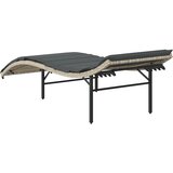  Ležaljka za sunčanje s jastukom 55 x 199 x 50 cm poliratan | Eponuda.com