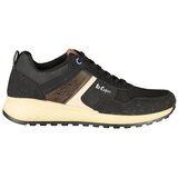 Lee Cooper muške tenisice LCM628105 sa smeđim i bež detaljima crne Cijene