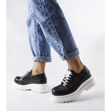 Gemre Black Lacy Massive Shoes Tasmin | ePonuda.com