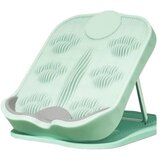INF 18-stopenjska nastavljiva raztezna deska – 3D masaža, NBR blazinica za pete, zložljiv trenažer za raztezanje nog iz PP+ABS Green, (5000314089) | Shoptok.si