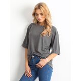 BASIC Feel Good Blouse-RV-BZ-4840.10P-dark gray | Shoptok.si