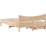  Okvir kreveta s ladicama 120x190 cm od borovine | Eponuda.com