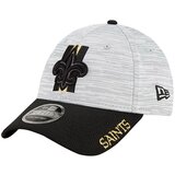 New Era New Orleans Saints 9FORTY Official NFL Training Digi-Tech Heather Stretch Snap kapa | shoptok.hr