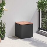  Vrtna klupa Crna 40 x 40 x 43 cm Čelik | Eponuda.com