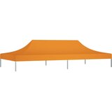 Krov za šator za zabave 6 x 3 m narančasti 270 g/m² | shoptok.hr