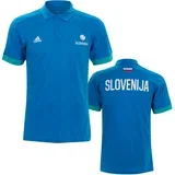 muška Slovenija KZS polo majica plava