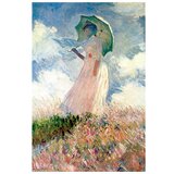 Fedkolor Reprodukcija slike Claude Monet - Woman with Sunshade, 45 x 30 cm Cene