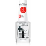 Eveline Cosmetics Nail Therapy Med+ maska za spanje za poškodovane nohte 12 ml
