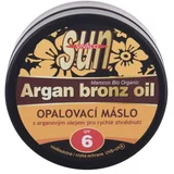 Vivaco Sun Argan Bronz Oil Suntan Butter SPF6 vodoodporno maslo za zaščito pred soncem z arganovim oljem za hitro porjavelost 200 ml