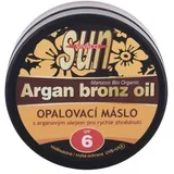 Sun Argan Bronz Oil Suntan Butter SPF6 vodootporan maslac za zaštitu od sunca s arganovim uljem za brže tamnjenje 200 ml