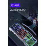 Forev FV-Q307 gaming metal panel mechanical feel rgb keyboard | ePonuda.com