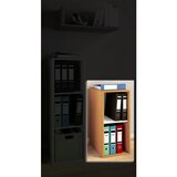 MID.YOU pisarniški regal lona, bukev | Shoptok.si