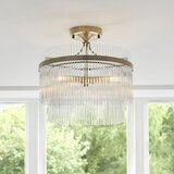  Endon 112575 - Nadgradni luster MARIETTA 3xE14/7W/230V mesing/prozirno | Eponuda.com