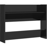 Maison Chic Omarica za obutev - Kopa za čevlje visok sijaj črna 80x18x60 cm iverna pl., (21776655) Cene