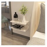 Hanah home Noćni stočić Ramira, 45x19.6x23.8 cm, Prljavo bijeli | Eponuda.ba