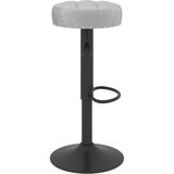  Barski stolci 2 kom sivi baršunasti | Eponuda.com