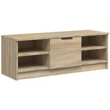 TV ormarić boja hrasta 102x35,5x36,5 cm od konstruiranog drva | shoptok.hr