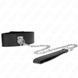 Kink Ovratnica S Povodcem Wide Black Strap (65 Cm) | Shoptok.si