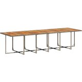 vidaXL 17-dijelni vrtni blagovaonski set s jastucima poliratan sivi | shoptok.hr