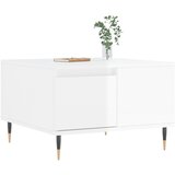  Stolić za kavu bijeli 55 x 55 x 36,5 cm od konstruiranog drva | shoptok.hr