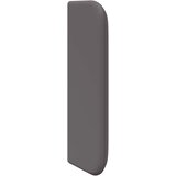  Uši uzglavlja 2 pcs Siva 40 x 16 x 5 cm Plywood i lažno kožno | shoptok.hr