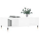  Stolić za kavu bijeli 104 x 60 x 35 cm od konstruiranog drva | shoptok.hr