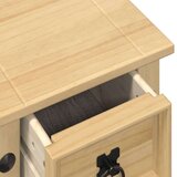 vidaXL Stojalo za rastline Corona 30x30x73 cm trdna borovina | Shoptok.si
