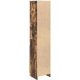 vidaXL Visoka ploča dimljeni hrast 37,5x35x180 cm izrađeno drvo | shoptok.hr