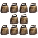 INF Starinske bronaste zvončke - paket 10, 35x35x24mm železni zvončki, (5000252971) | Shoptok.si