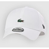 Lacoste X New Era Plain Cotton Kapa s šiltom white | Shoptok.si