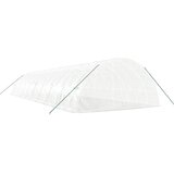  Plastenik s čeličnim okvirom bijeli 108 m² 18 x 6 x 2,85 m | shoptok.hr