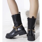 Gemre Black insulated ankle boots Marsha | Shoptok.si